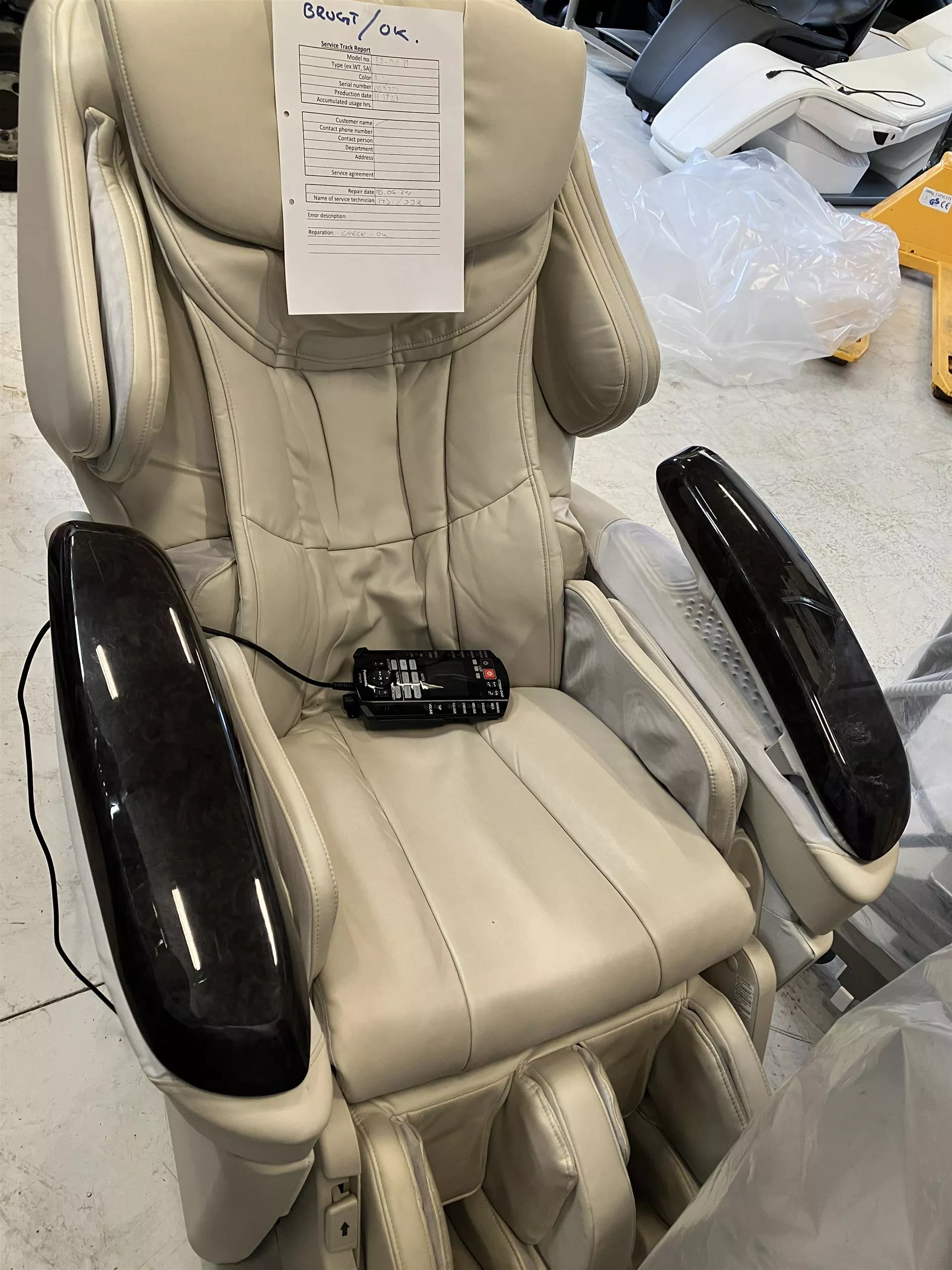 MA70 massagestol brugt (3) 000370