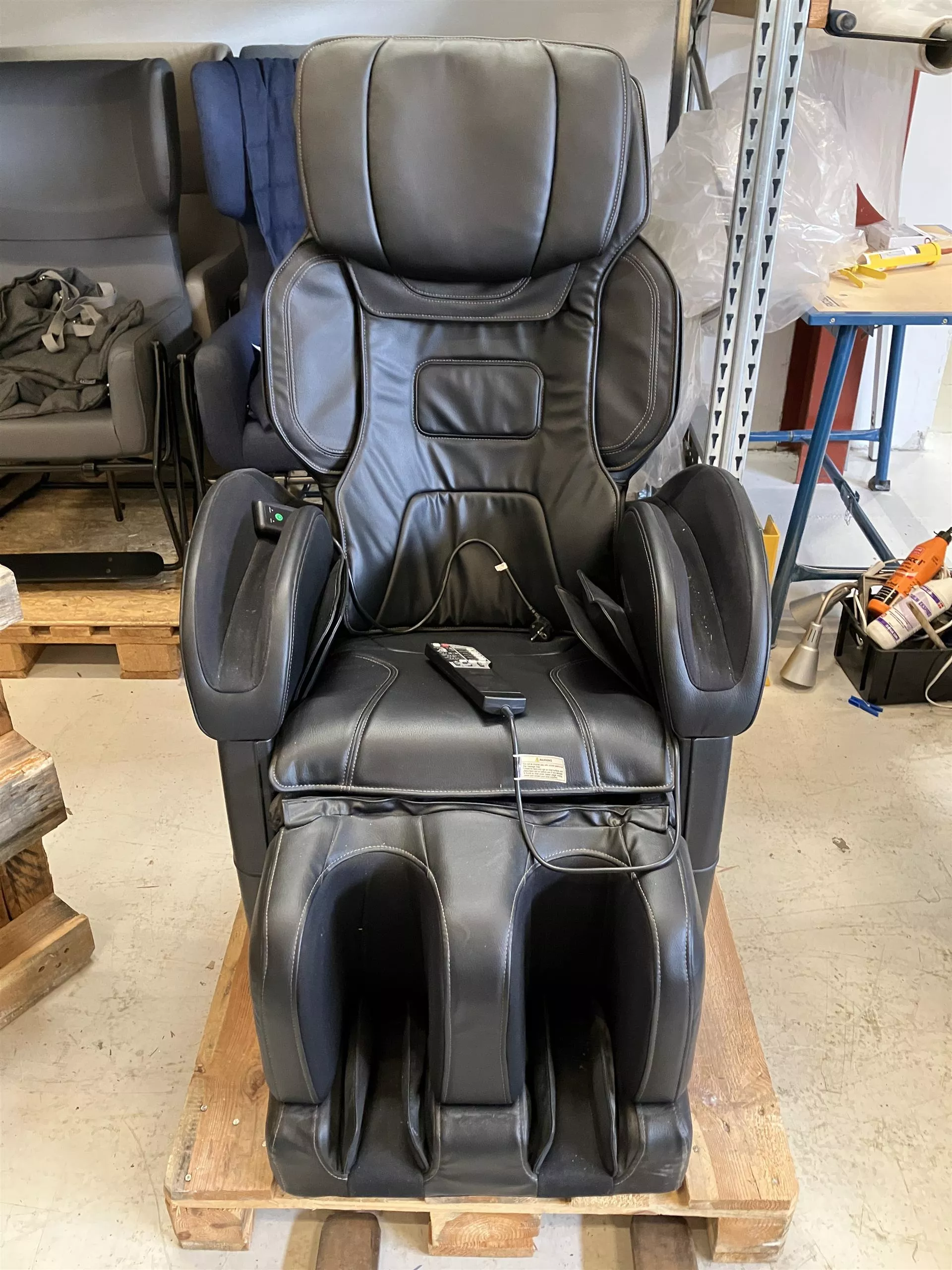 EC-3900 massagestol brugt (1) 0782347